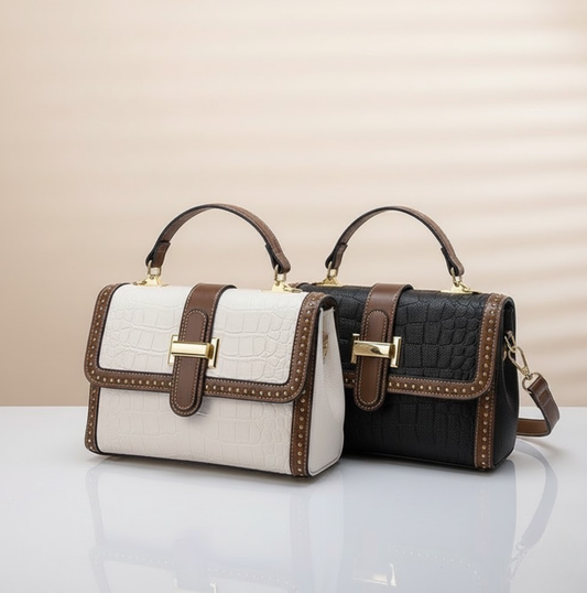 Elegant Crossbody Shoulder Bag for Women – Classic Mini Flap Design