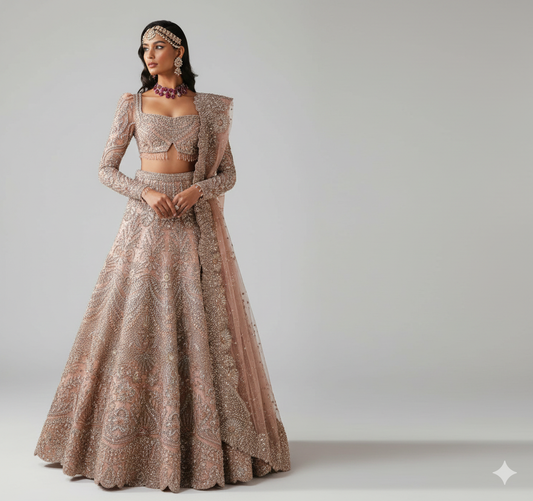 Catherine – Embellished Bridal Lehenga Set | Soraya Caro Bridals ’25