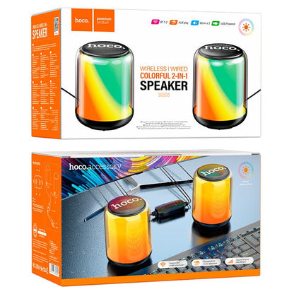 Hoco - 2-in-1 Wireless Colorful Speaker (BS6S)
